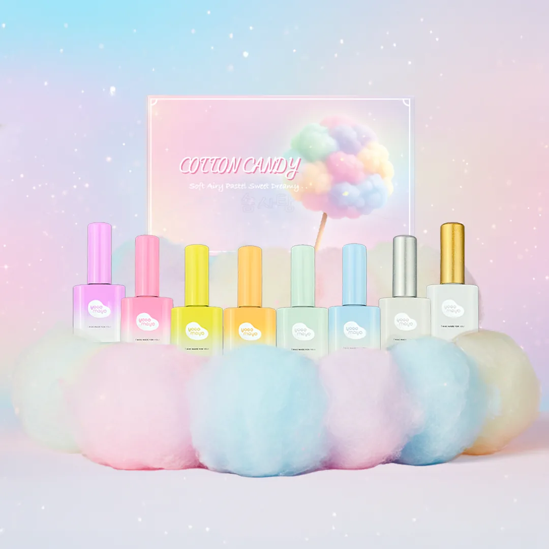 Korean professional nail products prepared for Europe